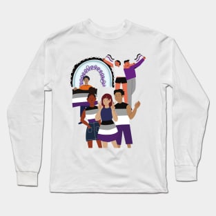 Asexual Long Sleeve T-Shirt